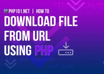 PHP101.net - How to download file from URL using PHP