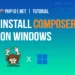 PHP101.net - Tutorial - Install Composer on Windows