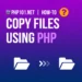 PHP101.Net - How to copy files using PHP