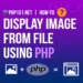 PHP101.Net - How to display image from file using PHP
