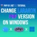 PHP101.Net - Tutorial - Change Laragon PHP version on Windows