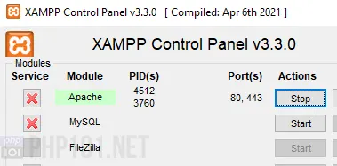 PHP101.Net - Deploy - Webserver with XAMPP on Windows for PHP development