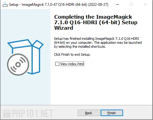 PHP101.Net - Tutorial - Install ImageMagick on Windows