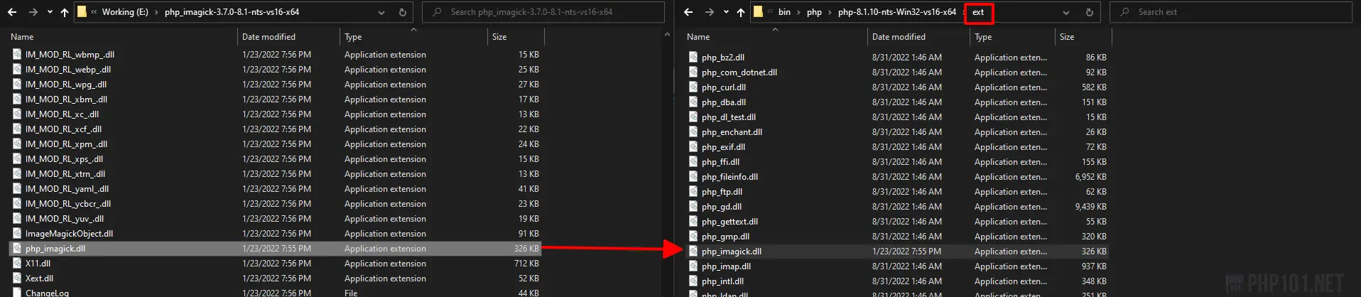 PHP101.Net - Tutorial - Install ImageMagick on Windows