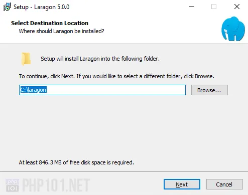 PHP101.Net - Deploy - Webserver with Laragon on Windows for PHP development
